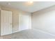 A simple bedroom with carpet and a large closet at 9692 Centennial Ct, Avon, IN 46123