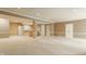 Spacious basement featuring neutral walls, carpeted floors, and recessed lighting at 13091 Duval Dr, Fishers, IN 46037