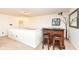 Cozy loft area with a custom bar, perfect for entertaining and relaxing at 15097 Thoroughbred Dr, Fishers, IN 46040