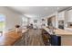Open floorplan showcases a kitchen flowing into dining and living area, perfect for entertaining at , Westfield, IN 46074