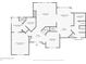 Main floor plan featuring the primary bedroom, kitchen, dining room, and Gathering room at 2614 Daylily Ct, Westfield, IN 46074
