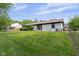 Spacious backyard with privacy fence at 3141 Citadel Ct, Indianapolis, IN 46268