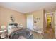 Comfortable bedroom featuring soft colors, stylish decor, a cozy bed, and ample natural light at 3779 Crest Point Dr, Westfield, IN 46062