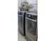 Laundry room with modern washer and dryer set at 4232 Parliament Way, Avon, IN 46123