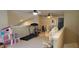 Upstairs loft area featuring neutral walls and carpet at 4232 Parliament Way, Avon, IN 46123