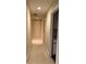 Well-lit hallway with neutral tones at 458 Burlington Ln, Carmel, IN 46032