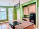 Open kitchen layout with granite countertops at 458 Burlington Ln, Carmel, IN 46032