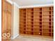 Home office with large built-in bookshelves at 458 Burlington Ln, Carmel, IN 46032