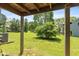 The property features a large and well-manicured backyard, perfect for outdoor activities at 4965 Hawthorne Way, Avon, IN 46123