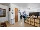 Inviting entryway with tile floors leading to a spacious living area at 5108 Riverview Dr, Indianapolis, IN 46208