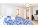 Bedroom featuring neutral walls, closet, and access to bathroom at 5651 Pine Knoll Blvd, Noblesville, IN 46062