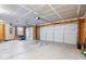Spacious unfinished two-car garage providing ample storage and parking at 5655 Lighthouse Dr, Brownsburg, IN 46112
