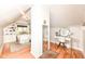Elegant bedroom with dedicated vanity area and cozy sleeping nook at 5681 Carrollton Ave, Indianapolis, IN 46220
