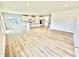 Open living area with kitchen at 581 Roosevelt St, Fortville, IN 46040