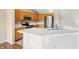 Bright kitchen featuring white countertops, stainless steel appliances, and ample cabinet space at 7456 Jack Pine Ct, Avon, IN 46123