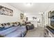 Upstairs bonus room offering a relaxing setting to watch television at 7603 Merrick Dr, Brownsburg, IN 46112