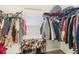 Well-organized walk-in closet with ample storage space for clothing and accessories at 7603 Merrick Dr, Brownsburg, IN 46112