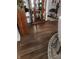 Dining room featuring hard wood floors and modern decor at 7870 E County Road 150 S, Avon, IN 46123