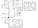 Detailed floor plan showcasing layout of all floors, including room dimensions at 815 Copperfield Ln, Danville, IN 46122