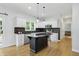 Charming kitchen with a stylish island, stainless steel appliances, and natural lighting at 9703 Fortune Dr, Fishers, IN 46037
