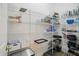 Spacious pantry with multiple shelves, offering ample storage for kitchen and household items at 10402 Shakamak Way, Indianapolis, IN 46239