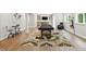 Basement featuring a pool table, bar area, and custom area rug at 16244 Perrault Ct, Fishers, IN 46040