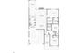 A detailed floorplan design providing layout of the living spaces at 19146 Carol Cove Cir, Noblesville, IN 46062