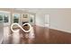 Bright open living space with fireplace and large windows at 19146 Carol Cove Cir, Noblesville, IN 46062