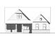 New home showcasing a charming exterior elevation with brick base and classic architectural details at 1960 Delp Ct, Avon, IN 46123
