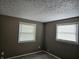 Bedroom with two windows with blinds at 2017 Schwier Ct, Indianapolis, IN 46229