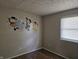 Bedroom with monster mural on the wall and one window at 2017 Schwier Ct, Indianapolis, IN 46229