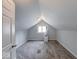 Cozy bedroom with gray carpet, a window, and an air conditioning unit at 244 W 31St St, Indianapolis, IN 46208