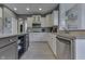 Bright kitchen with stainless steel appliances, granite countertops, and plenty of cabinet space at 2502 Colinbrook Pkwy, Greenwood, IN 46143