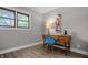 Bright office space featuring a desk, natural light, and modern decor at 2537 N Boehning St, Indianapolis, IN 46219