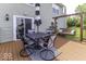 Outdoor deck featuring patio furniture with an umbrella and a swing for relaxation at 2786 Longleaf Dr, Greenwood, IN 46143