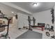 Basement gym area featuring workout equipment and exercise accessories at 3714 Turfway Ct, Indianapolis, IN 46228
