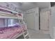 Charming bedroom with bunk beds and a built in closet at 3714 Turfway Ct, Indianapolis, IN 46228