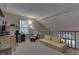 Upstairs bonus room with plush carpet, neutral colors, and comfortable seating at 3714 Turfway Ct, Indianapolis, IN 46228