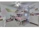 Charming bedroom with bunk beds, neutral carpet and paint at 3714 Turfway Ct, Indianapolis, IN 46228