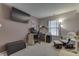 Bedroom with a built in desk and comfortable seating at 3714 Turfway Ct, Indianapolis, IN 46228