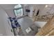 Spacious living room with modern decor and staircase leading upstairs at 3714 Turfway Ct, Indianapolis, IN 46228
