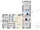 Detailed floor plan showcasing layout, room dimensions, and overall design of the property at 4020 N Mitthoefer Rd, Indianapolis, IN 46235