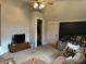 Spacious living room with cozy seating, and ample space at 48 N Audubon Rd, Indianapolis, IN 46219