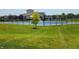 View of community tennis courts surrounded by lush green lawns and trees, perfect for outdoor recreation at 4817 Allium Dr, Plainfield, IN 46168