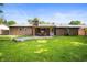 Expansive backyard featuring a covered patio, perfect for outdoor entertaining and relaxation at 5625 Winston Dr, Indianapolis, IN 46226