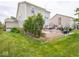Expansive backyard featuring a multi-level deck with seating area, providing a perfect setting for outdoor entertainment at 5684 Autumn Trl, Brownsburg, IN 46112