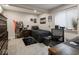 Bedroom featuring lots of posters and a bed, along with desk space to the right at 5684 Autumn Trl, Brownsburg, IN 46112