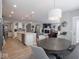 Inviting dining space open to the kitchen and living room, perfect for entertaining at 5684 Autumn Trl, Brownsburg, IN 46112