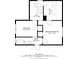 Third floor plan showing bedrooms, bath, and walk-in closet at 6280 Washington Blvd, Indianapolis, IN 46220
