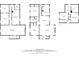 All three floors featuring the layout of the home at 6280 Washington Blvd, Indianapolis, IN 46220